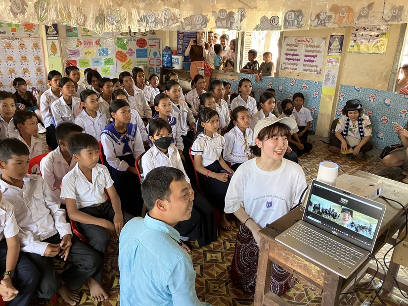 【カンボジア研修レポート】日本とカンボジアの子どもたちのオンライン交流会を実施！｜TOPICS｜北陸大学